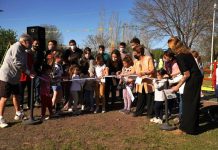 El barrio Villa del Parque tiene una renovada plaza de juegos