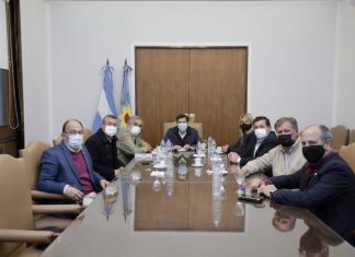 El Intendente Federico se reunió con el nuevo jefe de Gabinete de Ministros de la Provincia