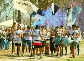 Los jóvenes volvieron a festejar el Día de la Primavera