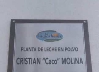 Homenajearon a Cristian Molina