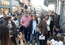 Patricia Bulrich acompañó a los candidatos de Juntos