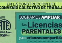 ATE celebra la ampliación de licencias parentales