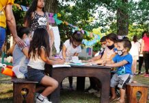 Encuentro del programa Recreo en barrio San Martín