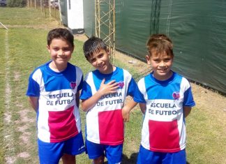 Inferiores de Juventud jugaron ante Club Mercedes