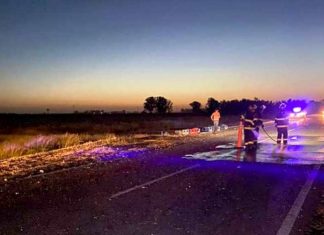 Siniestro vial sobre Ruta 5
