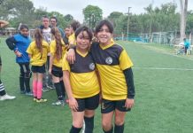 Las inferiores de Fútbol Femenino se presentaron en cancha de Estudiantes