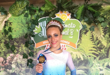 Justina Bruschi Campeona Argentina de Patín en Puerto Iguazú