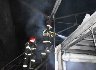 Incendio de galpón