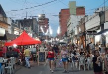 La Fiesta del Comercio Mercedino lució en el centro de la ciudad