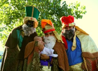 Los Reyes Magos pasaron por Suipacha con regalos para todos