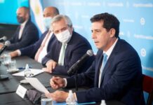 El ministro del Interior destacó el Consenso Fiscal y cuestionó la ausencia de Rodríguez Larreta