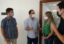 Ministra de Gobierno recorrió sede de Fundación de Viviendas Sustentables