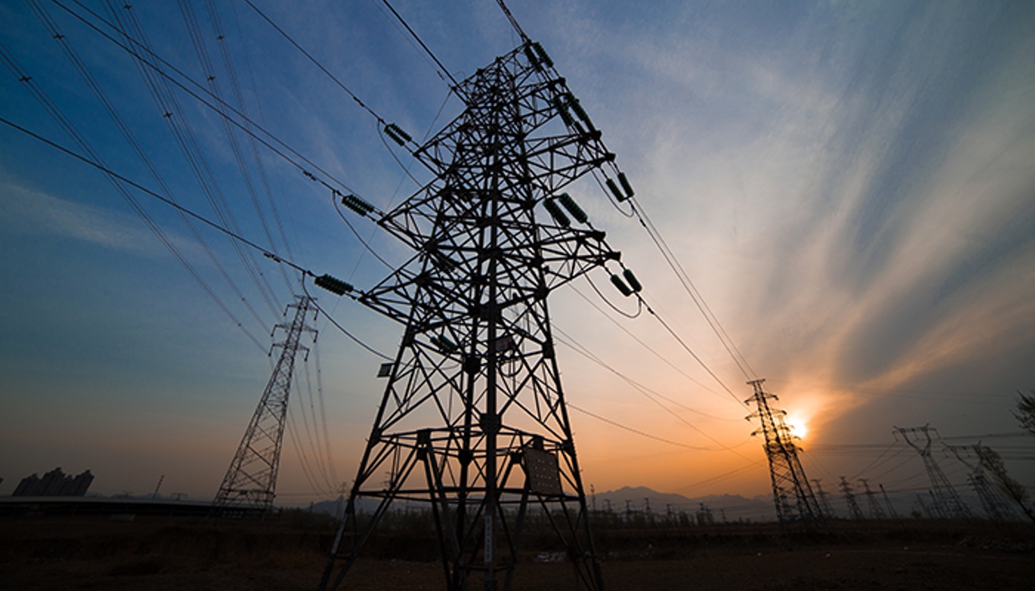 big Electricity pylons