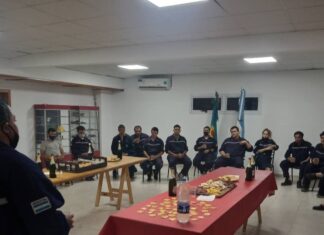 Bomberos Voluntarios de Suipacha: Última reunión del año