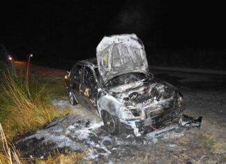 Incendio de automotor