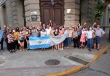 Un grupo de vecinos participó del 3F