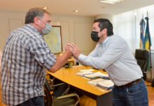 Federico tuvo un encuentro con Nardini