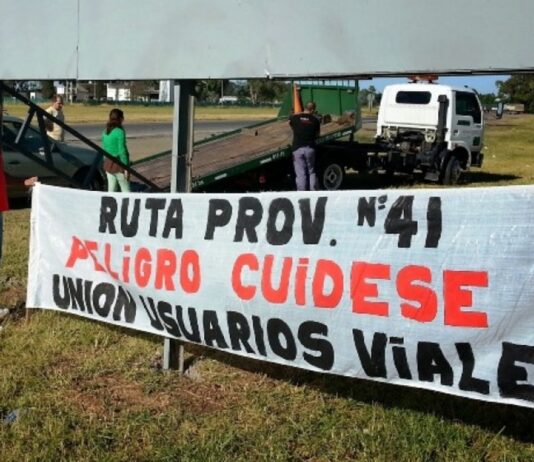 Mosso: “Seguimos padeciendo el mal estado de la Ruta 41”