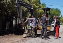 Concretan obras complementarias antes de la pavimentación de calles en barrio Obrero