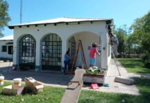 La escuela 29 fue espacio de una jornada de trabajo en comunidad