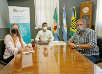El Intendente se reunió con el Administrador de Vialidad Provincial