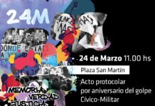 Semana de la memoria con importante cantidad de actividades