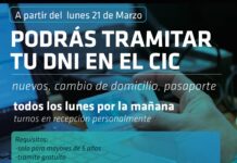 AHORA SE PODRÁN GESTIONAR DNI, PASAPORTES Y CAMBIOS DE DOMICILIO EN EL C.I.C