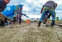 Avanza a buen ritmo la construcción de viviendas en el Loteo Calabria
