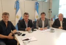 Selva y Arroyo acuerdan agenda de trabajo con la Federación de Bomberos de la Provincia