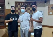 Francisco Viola tercero en el Club Philidor