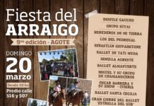 SE VIENE LA NOVENA FIESTA DEL ARRAIGO EN AGOTE