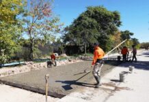 Pérez Carrera hizo un repaso por el plan de asfaltado en distintos sectores de la ciudad