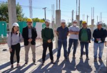 El proyecto habitacional de Acceso Manuel Sanmartín y 110 muestra buen ritmo de obra