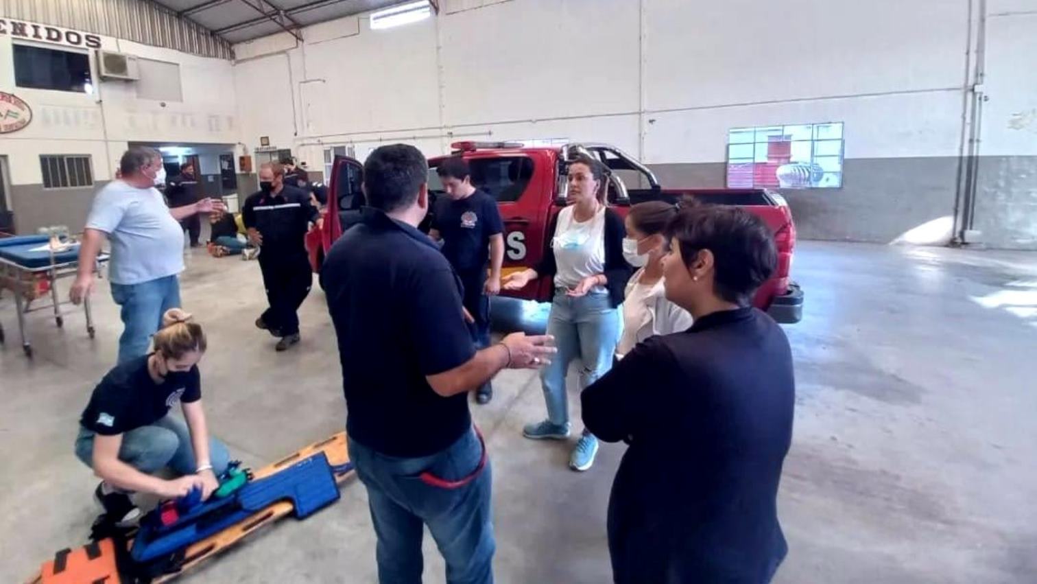 Capacitacion en RCP para personal del Homei 2