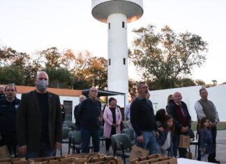 40 años de Malvinas: Acto en la Cooperativa de Agua Potable