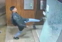 Madrugada de furia en pleno centro