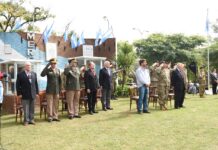 Homenaje a los caídos del Escuadrón Alacrán de Gendarmería