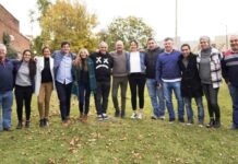 Importante delegación de mercedinos presentes en plenario de la Bancaria