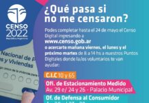 Censo en Mercedes: esta semana habría datos preliminares
