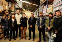 Visitó Mercedes el ministro Costa y recorrió la empresa La Parmesana
