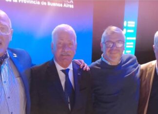 Pablo Braghi y Luis Patricio Kelly participaron de la Asamblea Anual Ordinaria de FEBA