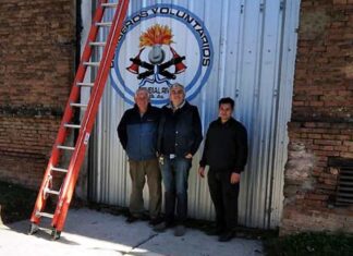 Aspirantes a Bomberos voluntarios de General Rivas agradecen a COESA
