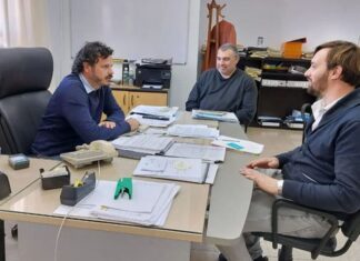 Reunión de trabajo con funcionario Provincial