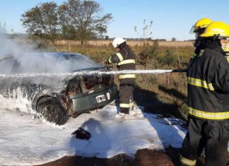 Incendio vehicular