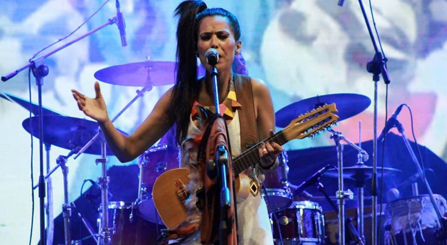 Roxana Carabajal en la Rural