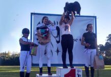 María Silvina en el Centro Tradicionalista El Fogón