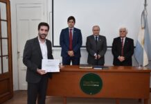 Juramento de nuevos profesionales en la Delegación Mercedes
