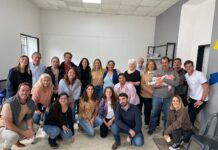 La intendente de Vicente López, Soledad Martínez, visitó nuestra ciudad.