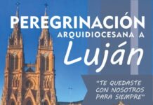 La arquidiócesis de Mercedes-Luján peregrinará a la Basílica el domingo 22 de mayo