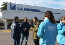 ARBA realizó operativo en la sucursal Mercedes de La Anónima